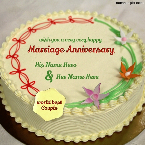 Anniversary Cake For Couple