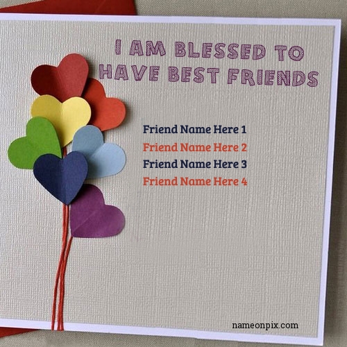 Best Friend Quotes With Name For Friendship Day 