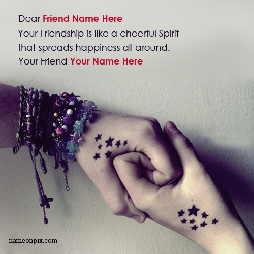 [BEAUTIFUL] Friendship Day Images With Name