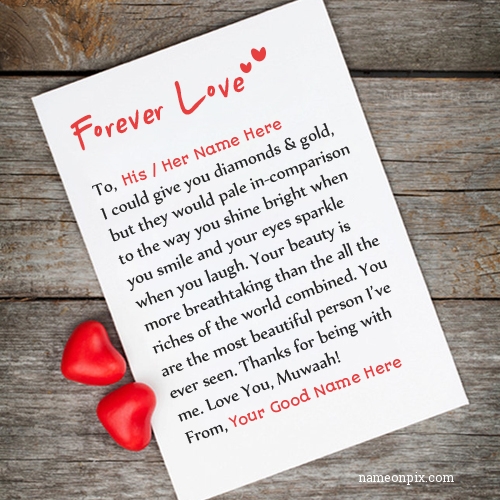 Forever poem my love 23 Perfect